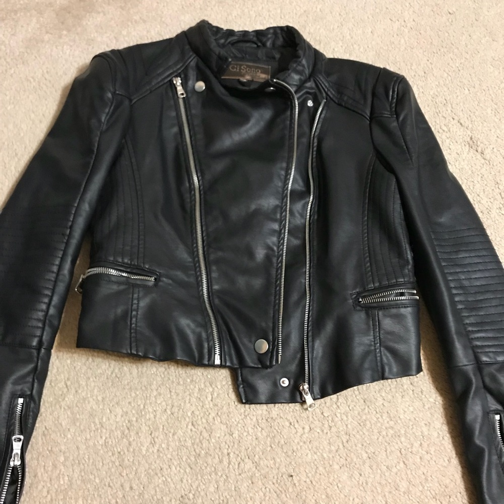 Black Zip Up Jacket